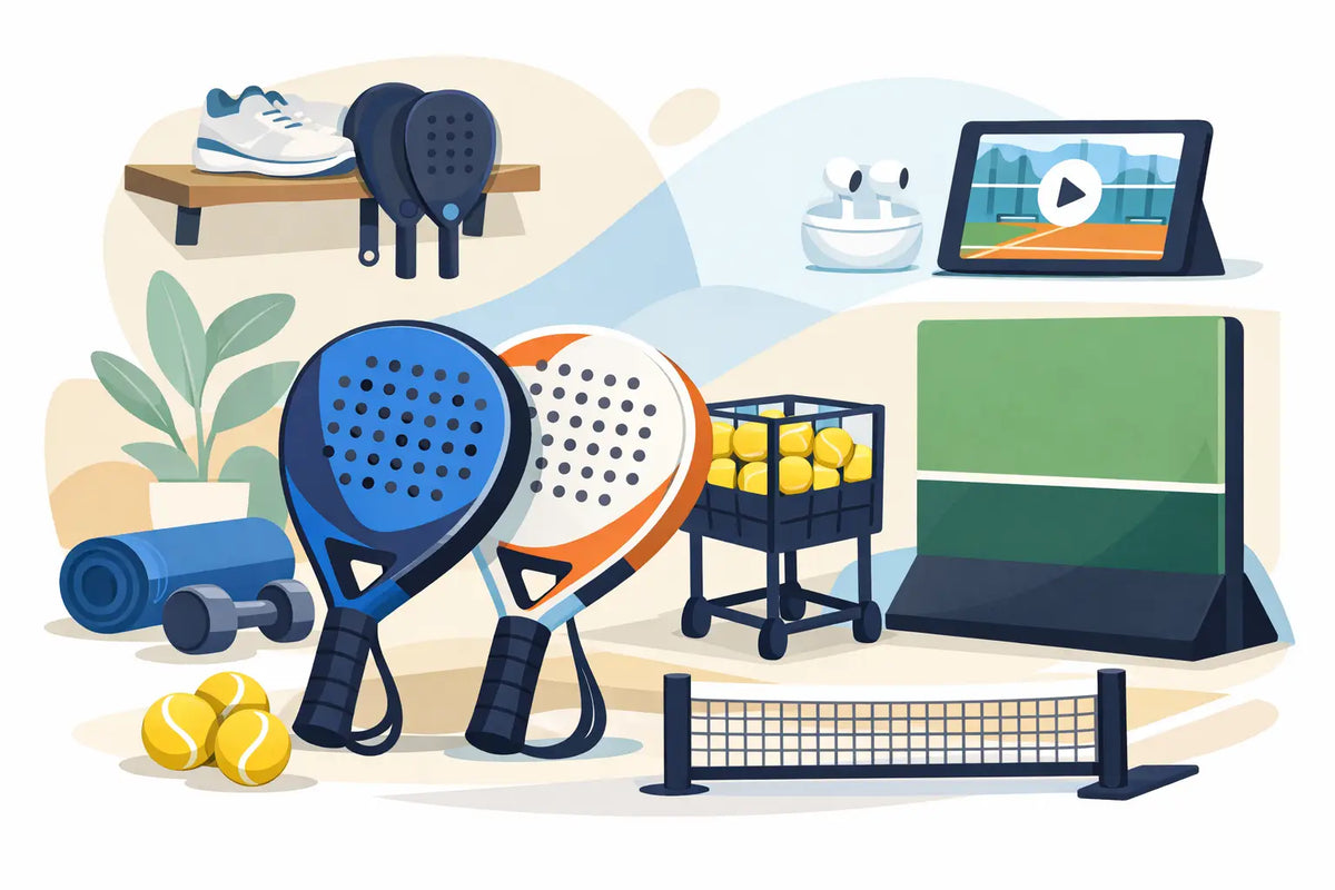 De beste padel accessoires thuis voor elk niveau