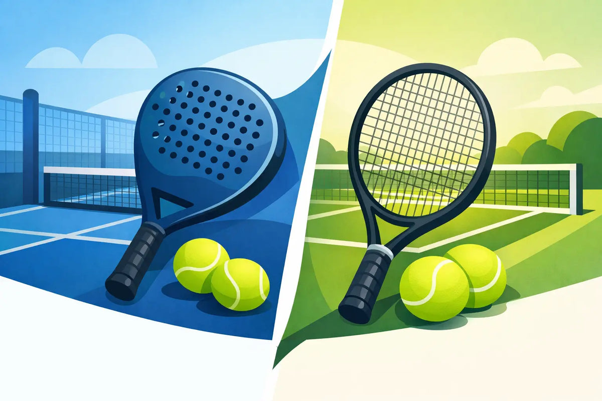 Verschil padelballen en tennisballen