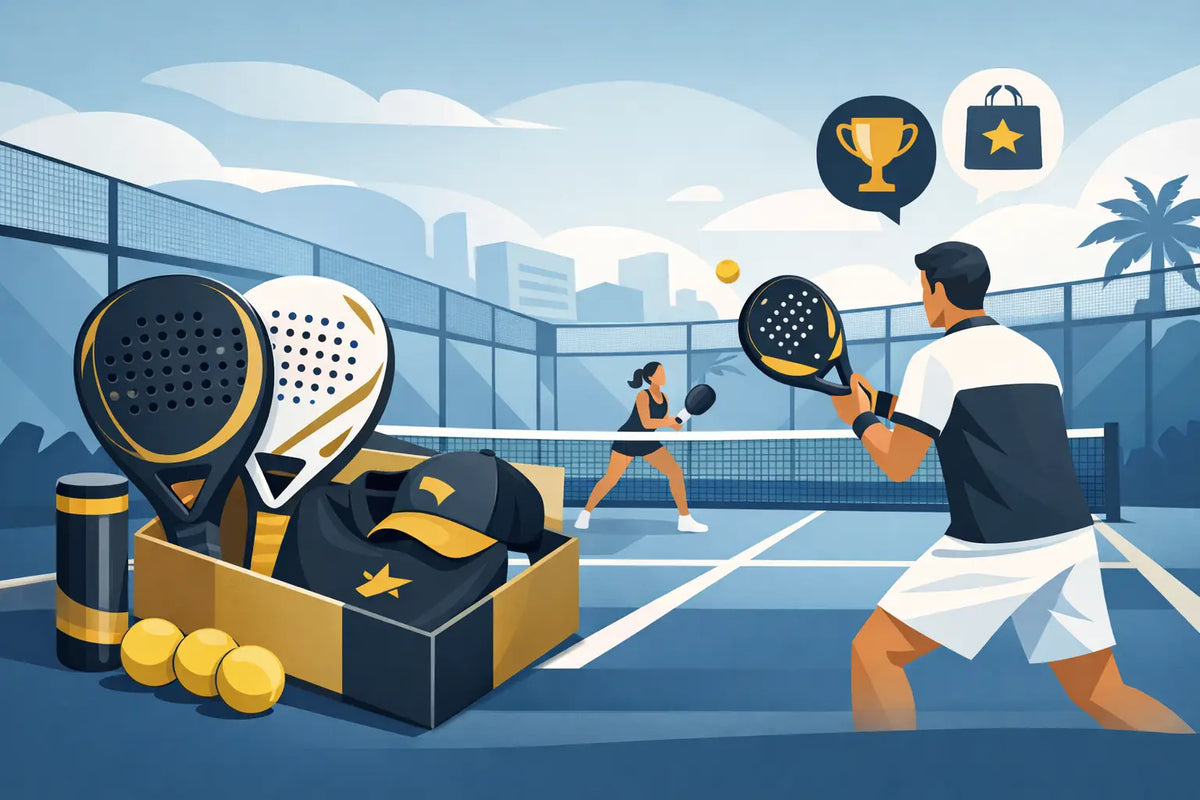 PadelStars private label voordelen op de baan