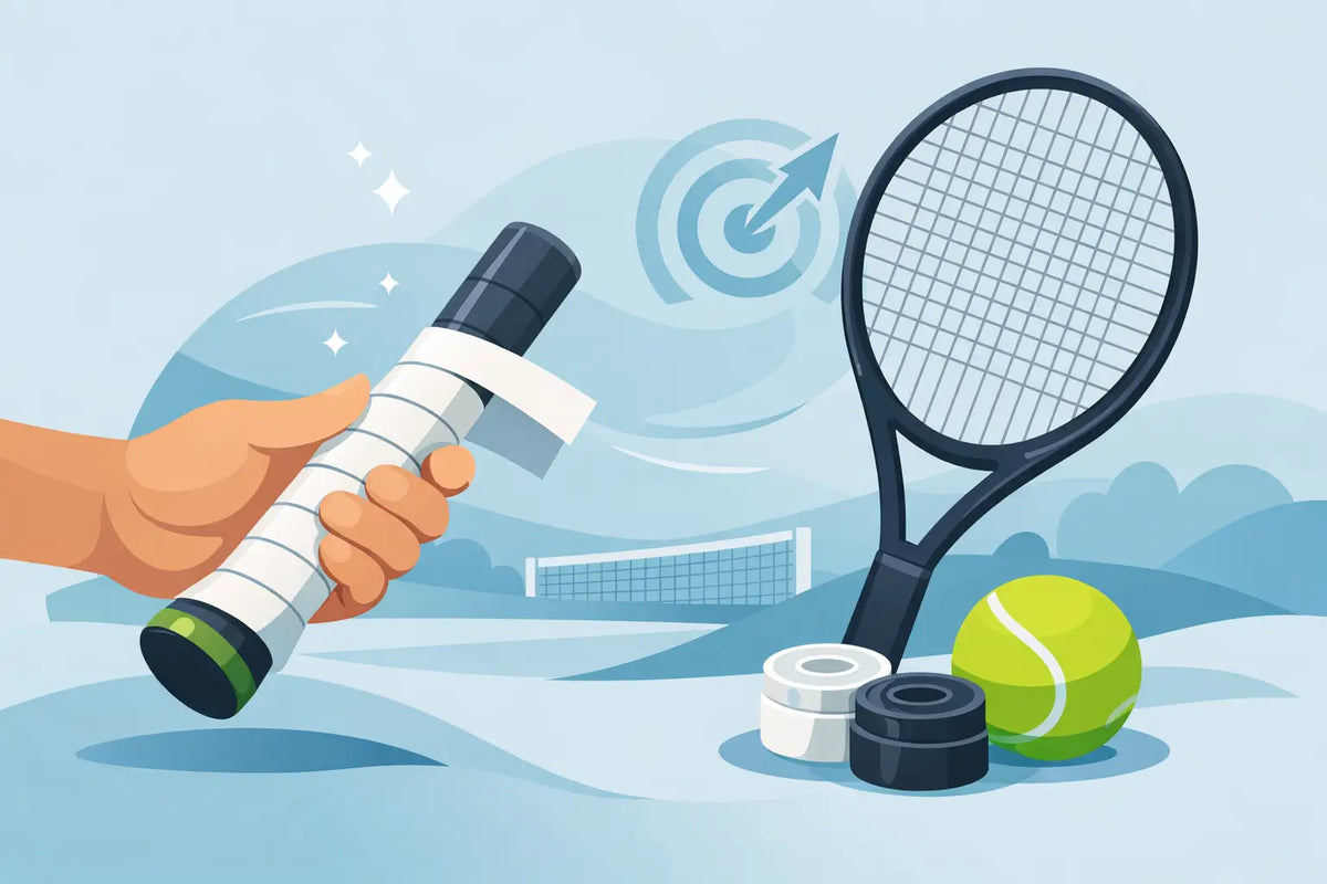Hoe verbeter je je racketgrip voor meer controle?