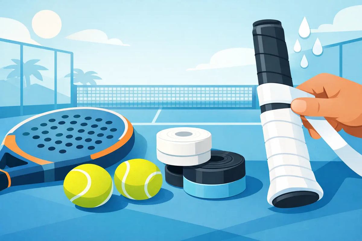 Beste overgrip tegen zweten voor padel