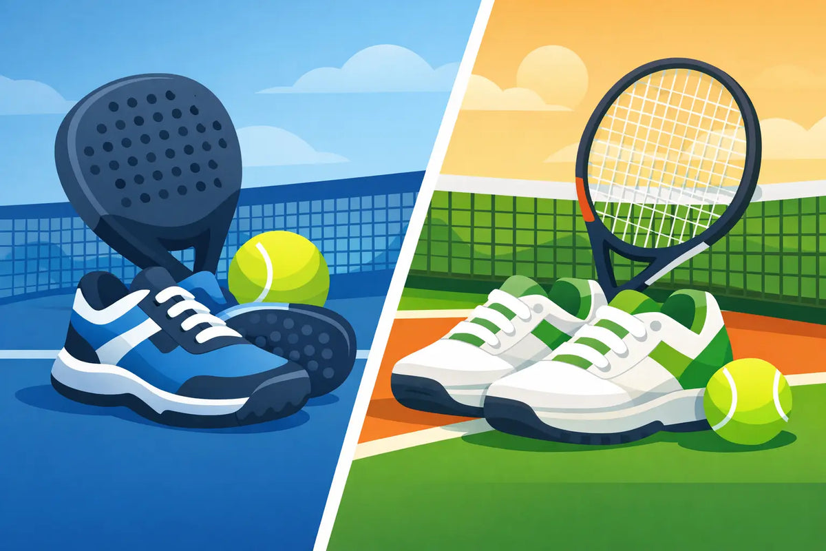 Padel schoenen versus tennis: wat kies je?