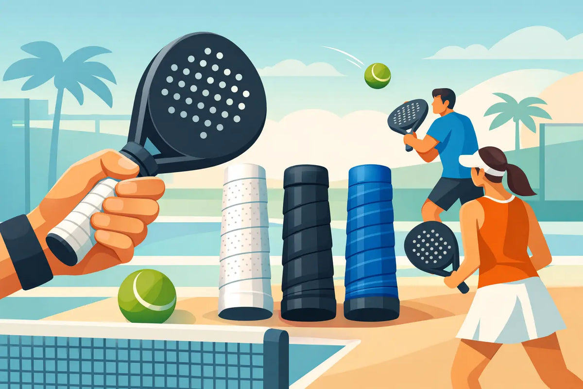 Padelgrips vergelijken op comfort voor je spel