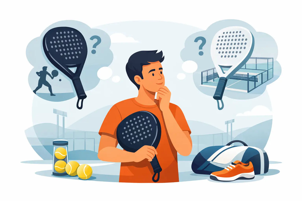 Padel racket kiezen beginner? Zo pak je het aan