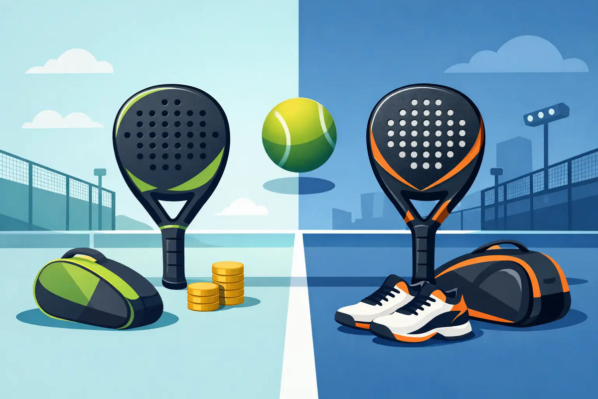 Goedkoop padelracket of premium kiezen?