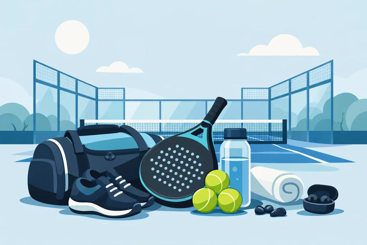 Wat neem je mee naar de padelbaan?