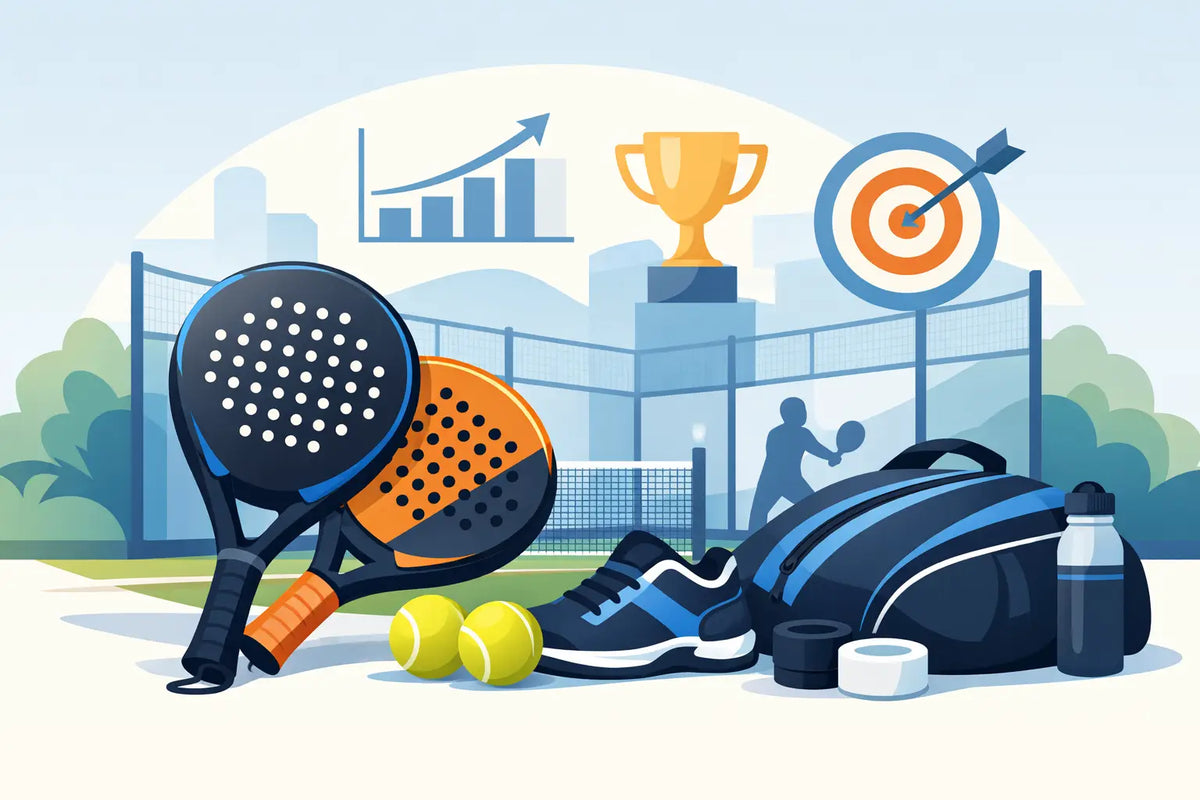 Prestatiegerichte padel uitrusting kiezen
