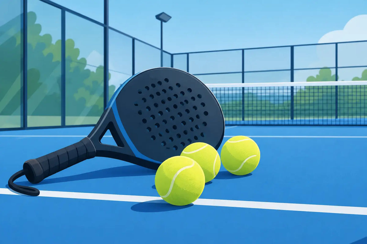 Review padelballen voor competitiespel op de baan