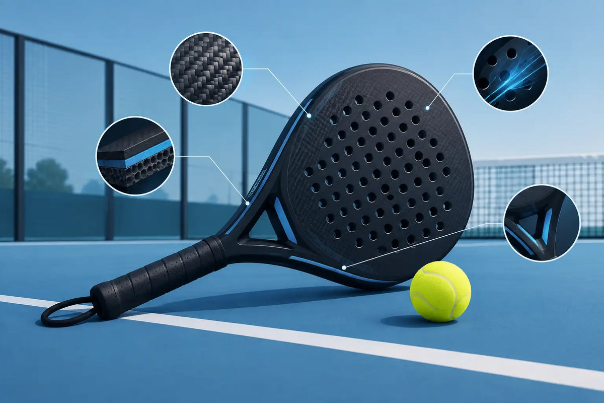 Padelracket technologie 2026 die echt verschil maakt