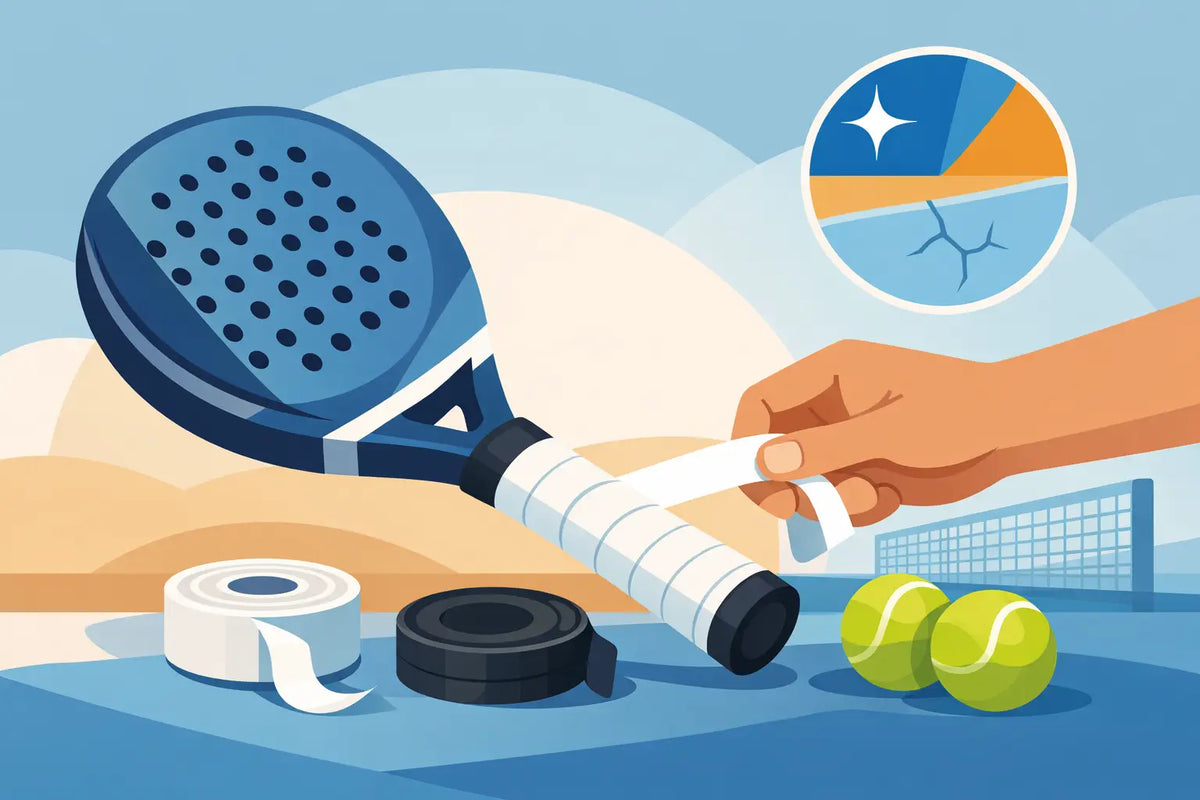 Hoe vaak overgrip vervangen bij padel?