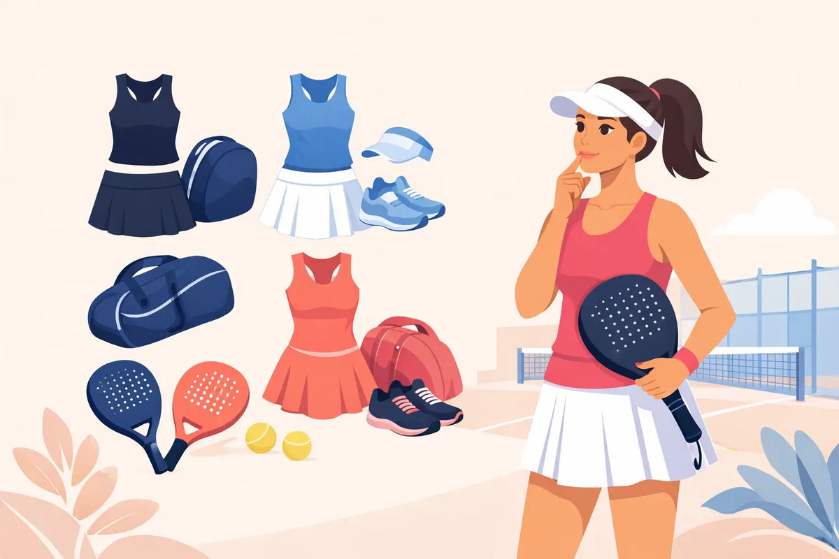 Padel kleding dames set kiezen zonder twijfel