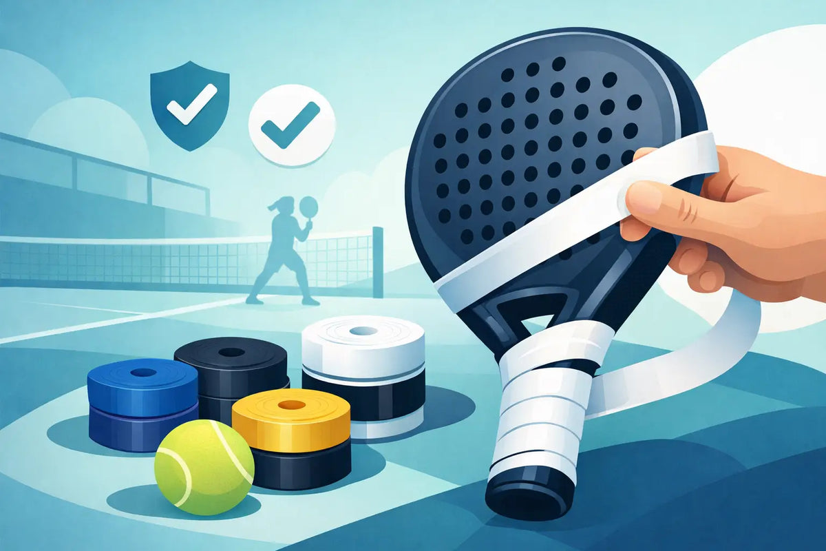 Gids voor padel overgrips kiezen