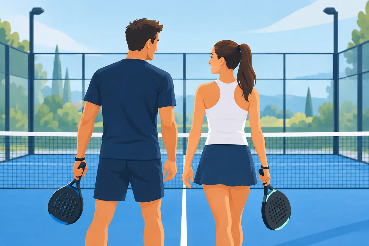 Beste padelsets voor koppels: samen sterk