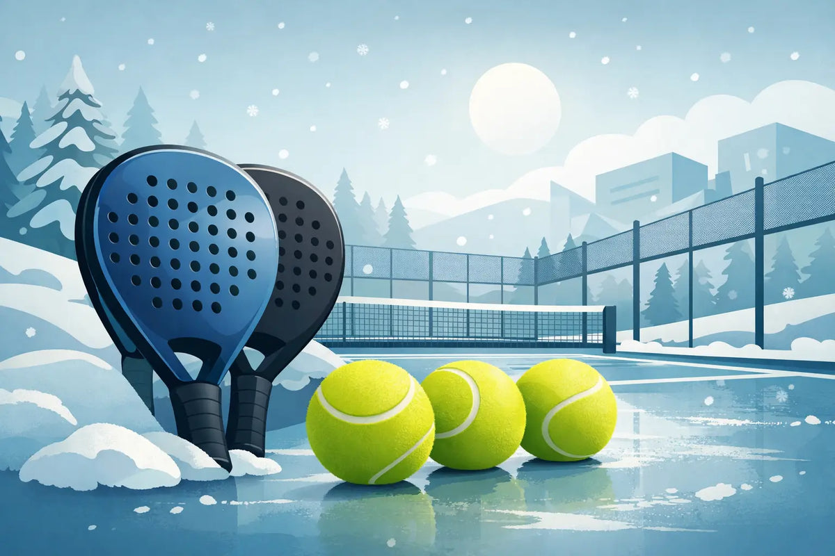 Beste padelballen voor winter kiezen