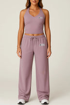 Black athletic sneakers