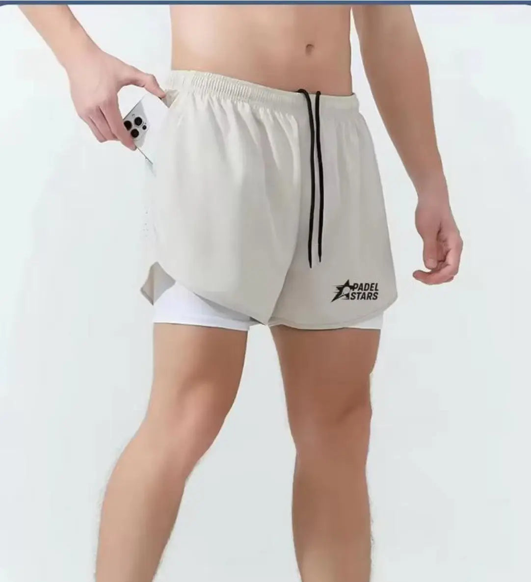 White athletic sneakers