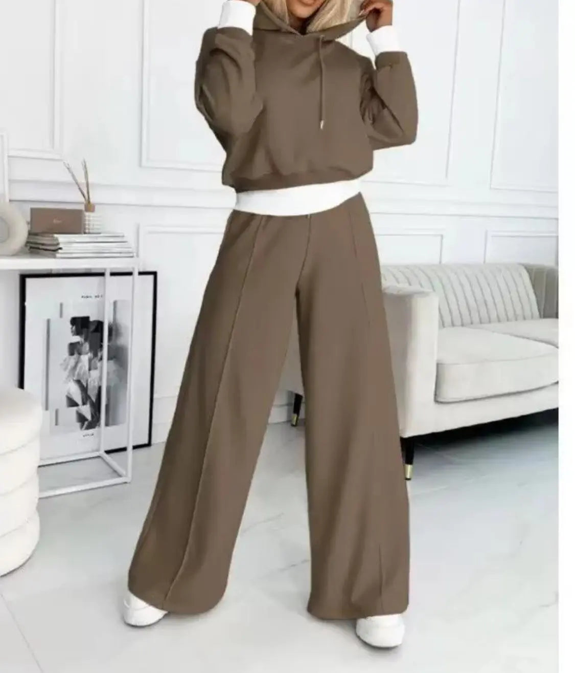 White athletic sneakers