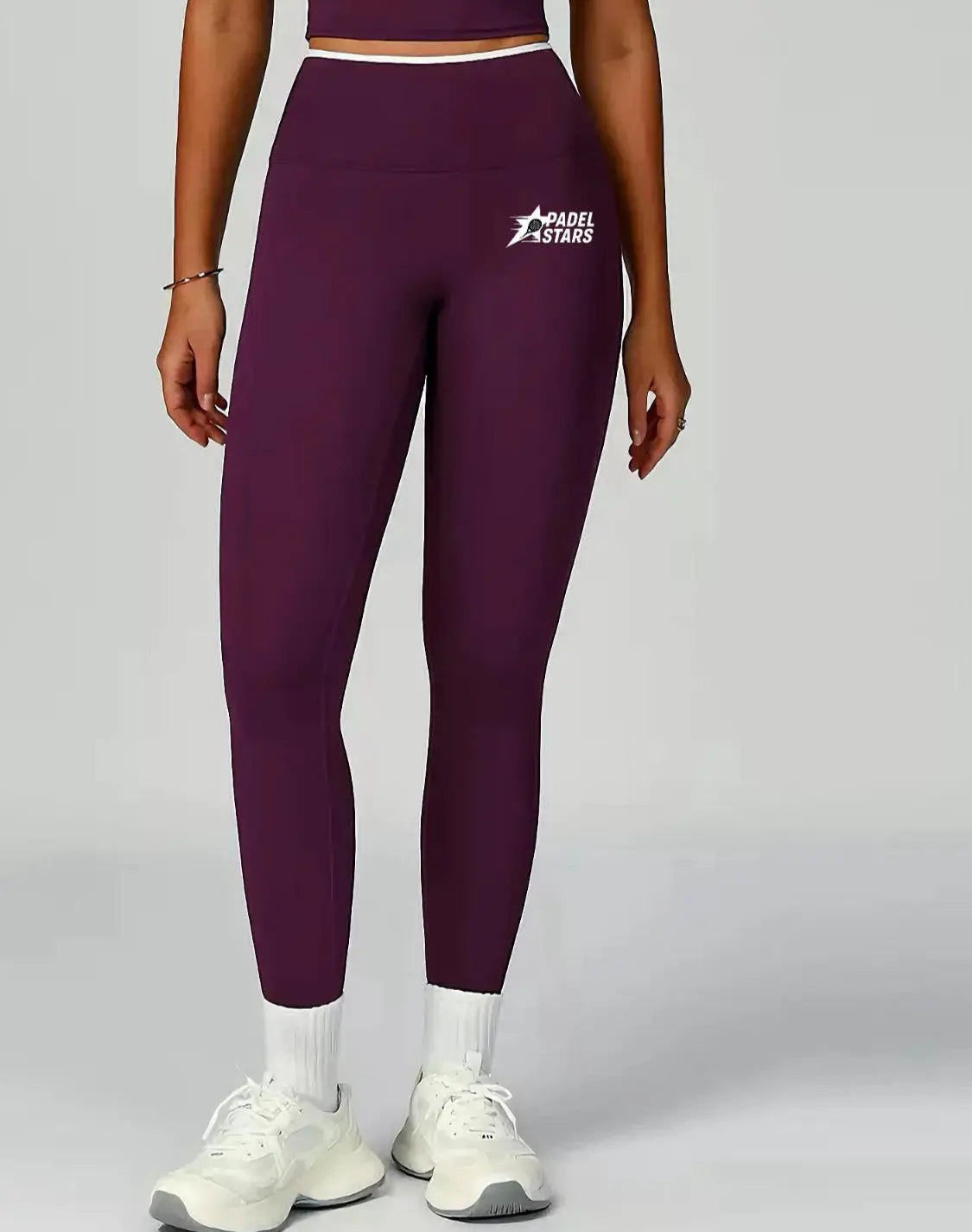 Black athletic sneakers