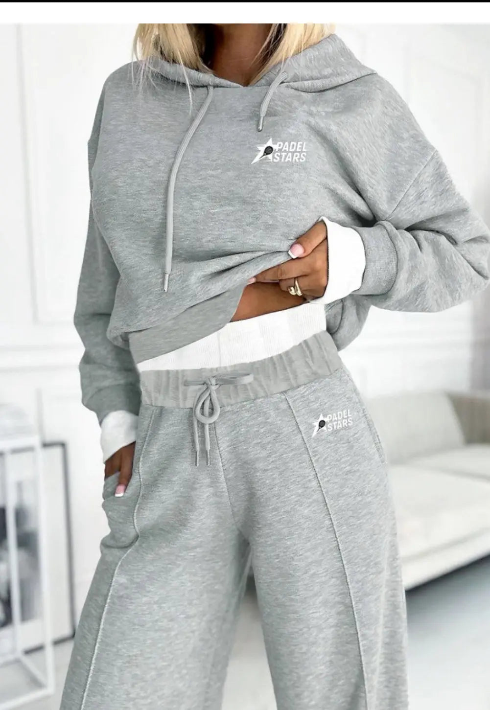 White athletic sneakers